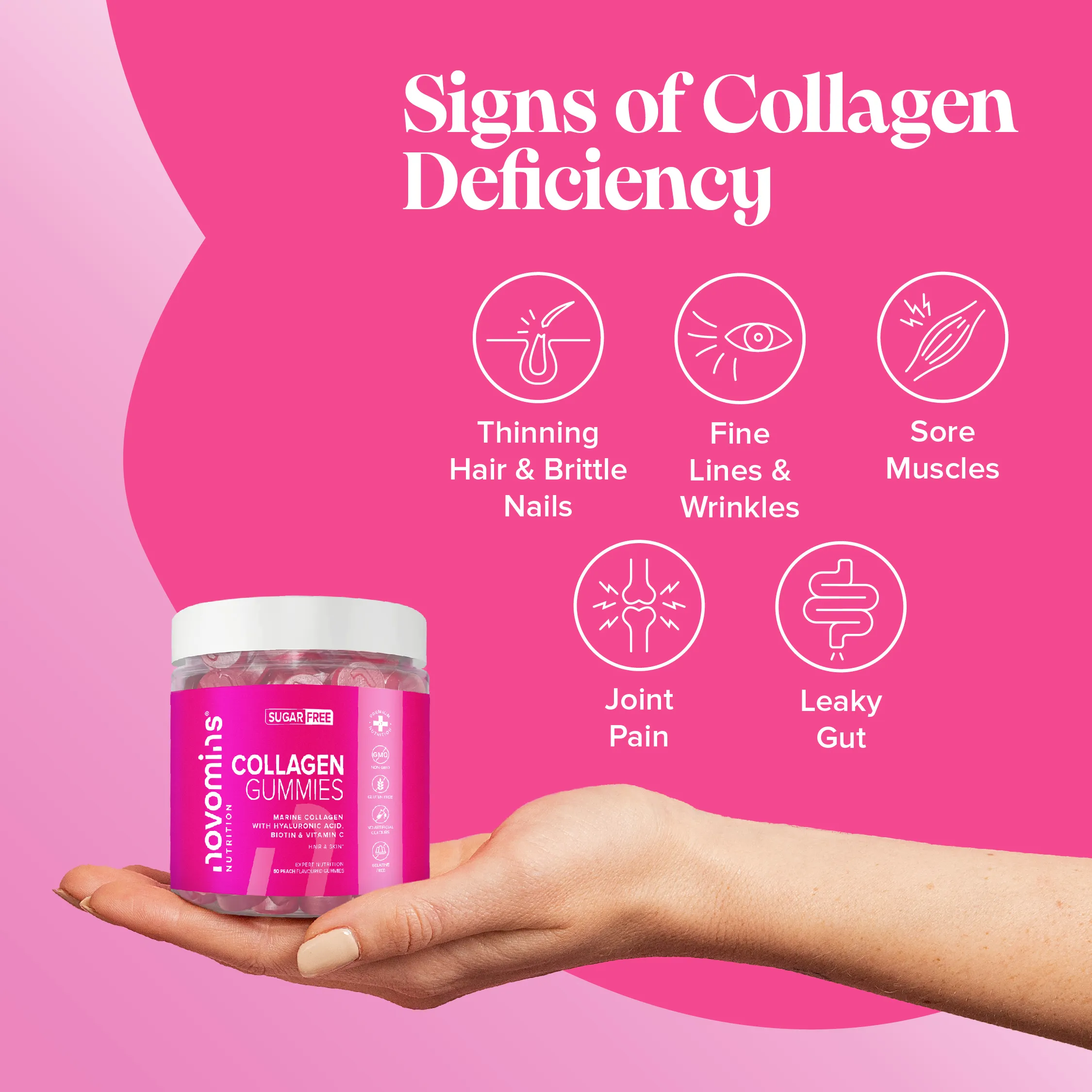 Collagen Sugar-Free Gummies - Image 4