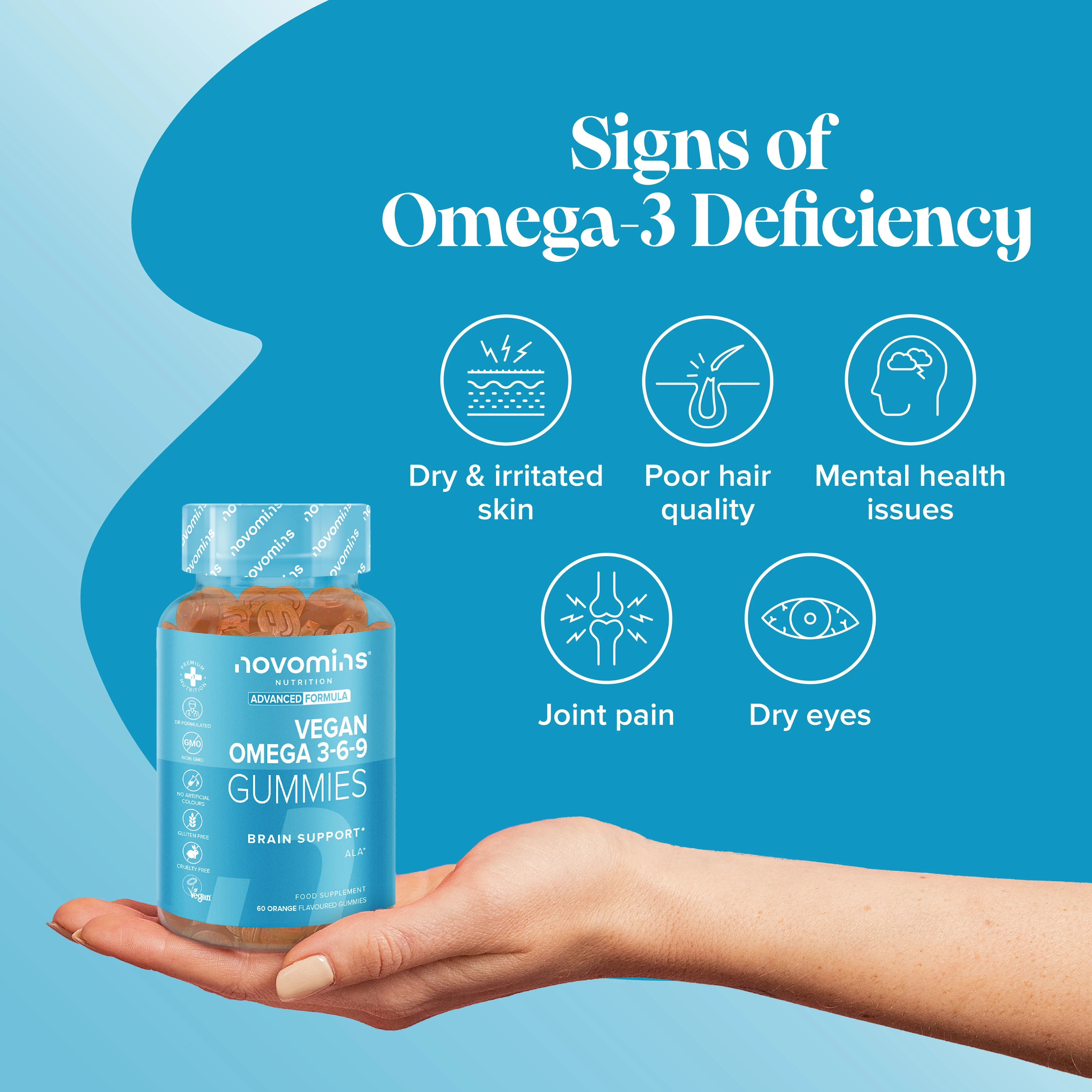 Vegan Omega 3-6-9 Gummies - Image 3